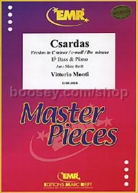 Csardas Cmin for Eb Bass & Piano