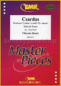 Csardas Cmin for Tuba and Piano