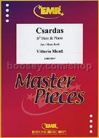Csardas Cm for Bb Bass & Piano