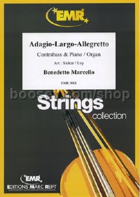Adagio-Largo-Allegretto, Contrabass&Piano