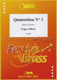 Quintettino No. 3 - brass quintet (score & parts)