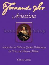 Ariettina for voice & guitar