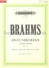 Zigeunerlieder Op.103 (High Voice)