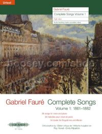 Complete Songs: Volume 1: 1861–1882 (High Voice)