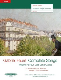 Complete Songs for High Voice and Piano, Volume 4 (The four late song cycles)