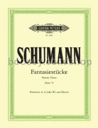 Fantasiestücke op. 73 for Clarinet (in A or B flat) and Piano