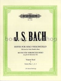 Suites for Solo Violoncello Vol.1 (Double Bass)