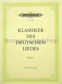 Classics Of The German Lied (Moser).2