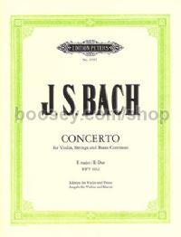 Violin Concerto No.2 in E Major BWV 1042