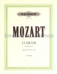 12 Duets K152 Vol.2