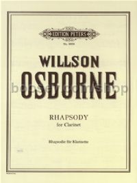 Rhapsody for Clarinet