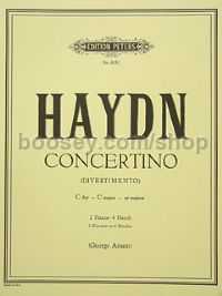 Concertino in C Hob.XIV/3 - Piano Duo