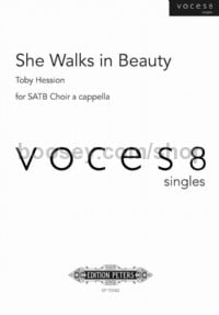 She Walks in Beauty (SATB a cappella)