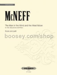 The Man in the Wind and the West Moon for Alto Saxophone & Piano (Score & Parts)