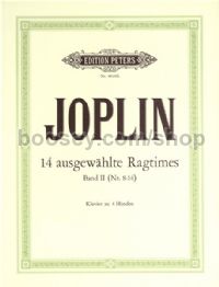 Ragtimes (14) vol.2 Nos 8-14 Piano Duet