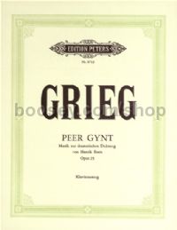 Peer Gynt Op.23 (Vocal Score)