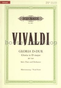 Gloria in D major RV589 (Vocal Score)