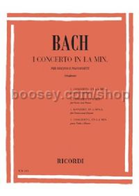 Concerto No.1 in A Minor, BWV 1041 (Violin & Piano)