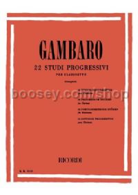 22 Studi Progressivi (Clarinet)