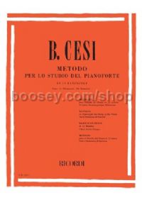 Metodo Per Lo Studio Del Pianoforte, Vol.I (Piano)