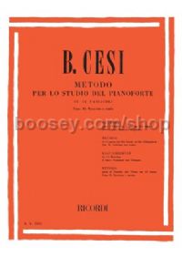 Metodo Per Lo Studio Del Pianoforte, Vol.II (Piano)
