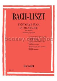 Fantasie E Fughe Per Organo, BWV 542 (Piano)