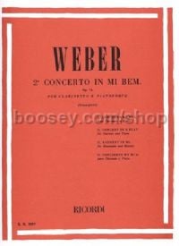 Concerto No.2 in Eb Major, Op.74 (Clarinet & Piano)