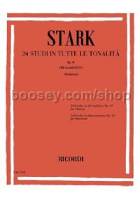 24 Studi In Tutte Le Tonalità, Op.49 (Clarinet)