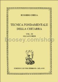 Technica Fondadementale Della Chitarra Vol. 3 - guitar