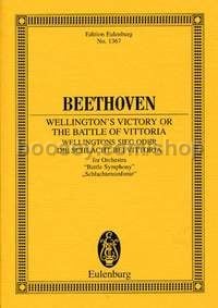 Wellington's Victory, Op.91 (Orchestra) (Study Score)