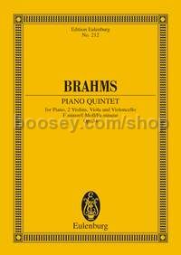 Piano Quintet in F Minor, Op.34 (Study Score)