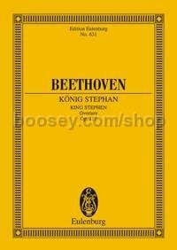 King Stephen, Op.117 (Orchestra) (Study Score)