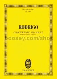 Concerto De Aranjuez (Guitar & Orchestra) (Study Score)