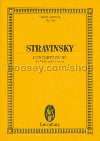 Concerto for Violin in D Major (Violin & Orchestra) (Study Score)