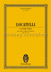 6 Concerti, Op.4/7-12 (String Orchestra) (Study Score)