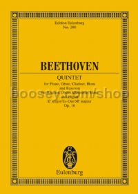 Quintet in Eb Major, Op.16 (Mixed Quintet) (Study Score)
