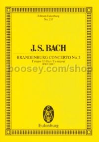 Brandenburg Concerto No.2 in F Major, BWV 1047 (Chamber Orchestra) (Study Score)