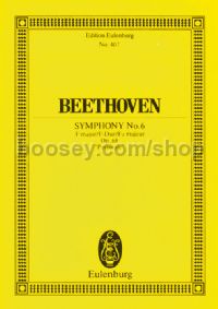 Symphony No.6 in F major "Pastorale", Op.68 (Orchestra) (Study Score)