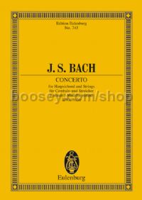 Concerto Harpsichord Fmin BWV1056