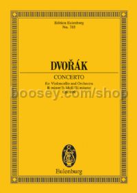 Concerto for Violoncello in B Minor, Op.104 (Violoncello & Orchestra) (Study Score)