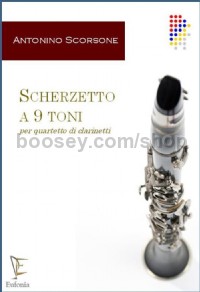 Scherzetto a 9 Toni (Clarinet Quartet Parts)