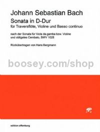 Sonata in D Major (Flute, Violin & Basso Continuo)