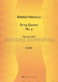 String Quartet No. 4 (Score)