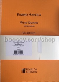 Wind Quintet op. 96 (2017) (Set of Parts)