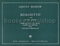 Adagietto from Symphony No. 5 - organ & harp