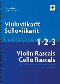 Violin Rascals, Cello Rascals Vols. 1-3 - piano accompaniment