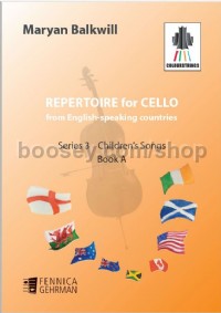 Repertoire for Cello from English-speaking countries Series 3 - Book A (Cello & Piano)