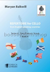 Repertoire for Cello from English-speaking countries Series 4 - Book A (Cello & Piano)