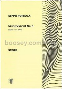 String Quartet No. 4 (Score & Parts)