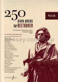 250 Piano Pieces For Beethoven - Vol. 6